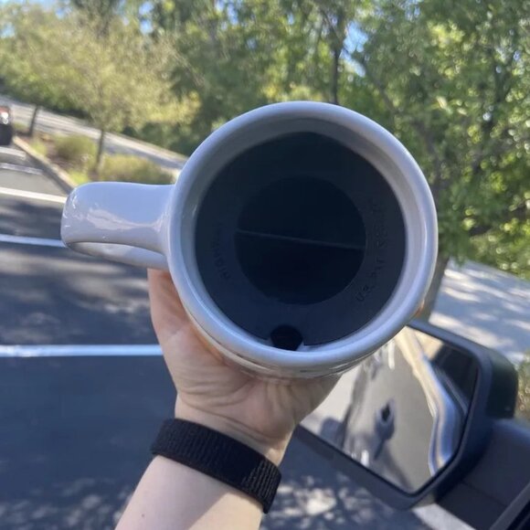 Vintage Mickey Mouse Travel Mug Disney Store Turn Lock Lid RARE Made In USA - Picture 5 of 6